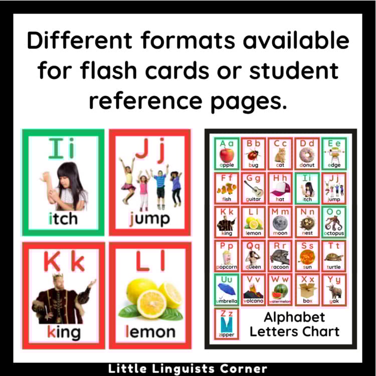 Photograph Alphabet Letter Visuals (posters • flashcards • student charts) Photograph Alphabet Letter Visuals (posters • flashcards • student charts)