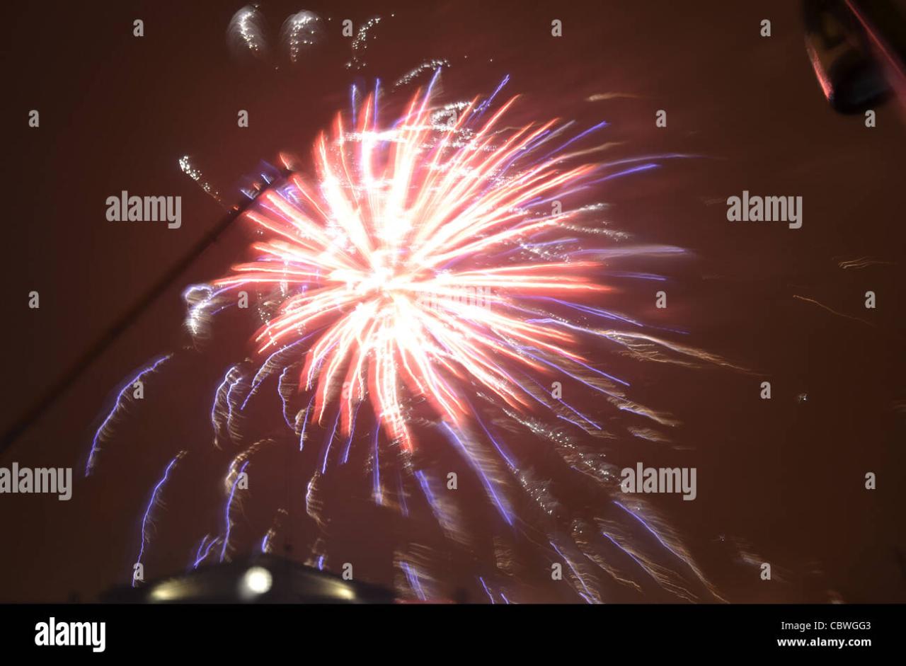 How to capture fireworks with slow shutter